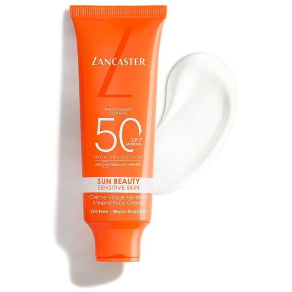 Sun Beauty Crema Facial Mineral Piel Sensible Spf50 30 Ml
