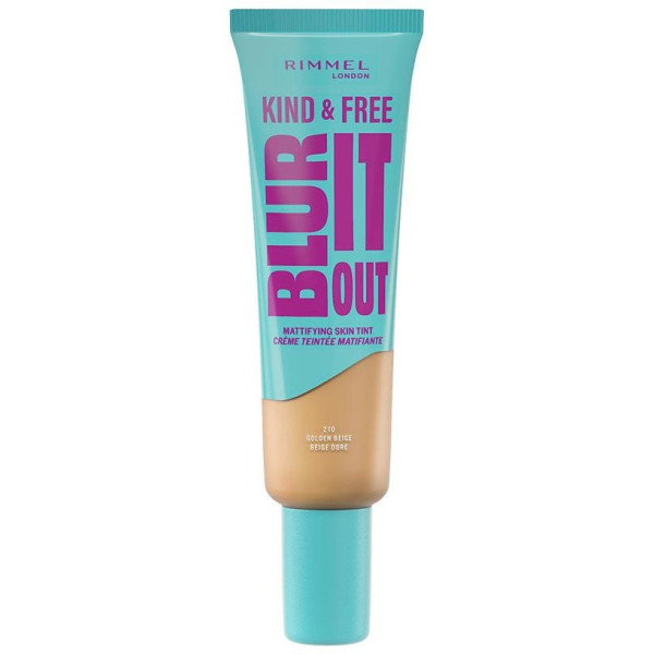 Kind Y Free Blur It Out Base Efecto Mate 210-Golden Beige 30 Ml