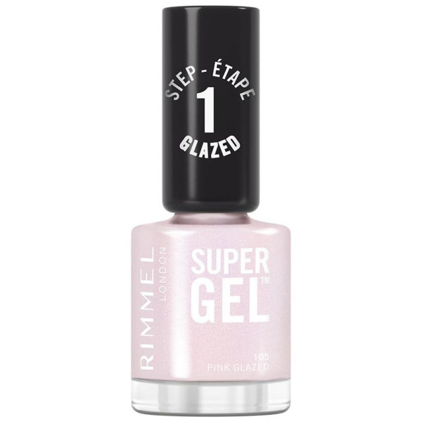 Super Gel Esmalte De Uñas 105-Pink Glazed 12 Ml