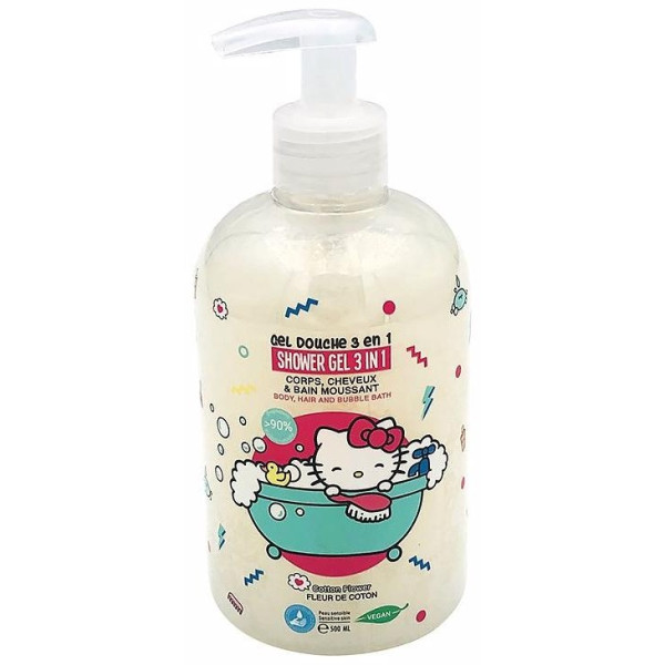 Hello Kitty Gel 3 En 1 500 Ml