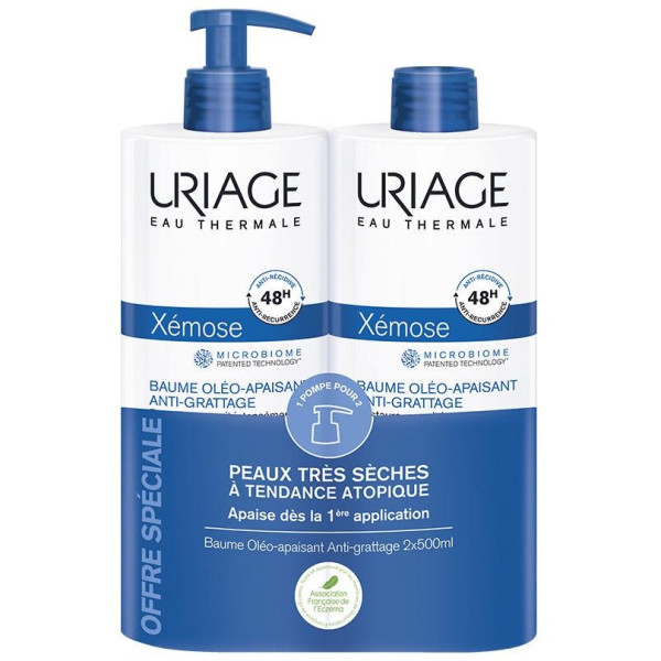 Xemose Crema Corporal Anti-Picor Para La Piel Seca Con Tendencia Al Eczema Atópico Pack, Hidratantes Corporales Uriage - Perfumes Club