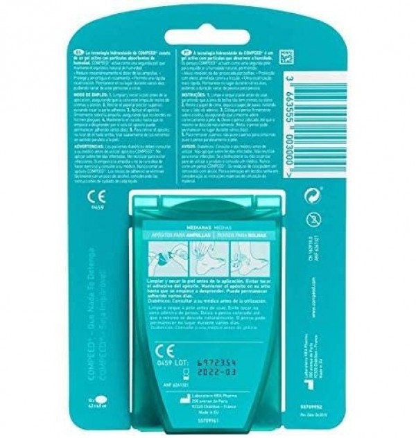 Compeed Ampollas - Hidrocoloide (T- Med 10 U)