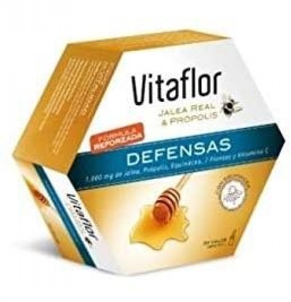 Vitaflor Jalea Real Defensas+ (20 Viales 10 Ml)