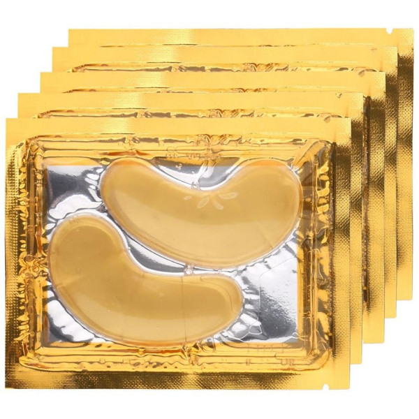 Crystal Gold Parches Contorno De Ojos 10 U