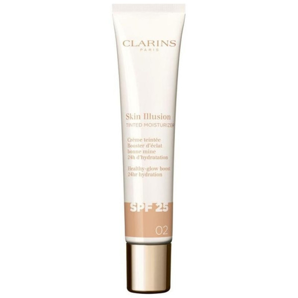 Skin Illusion Tinted Moisturizer Tratamiento Antiedad Con Color Efecto Glow Spf25 02 40 Ml