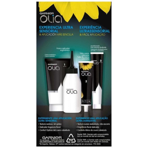 Olia Coloración Permanente 110 Rubio Super Aclarante Lote