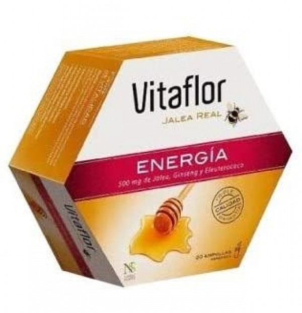 Vitaflor Jalea Real Energia+ (20 Viales 10 Ml)