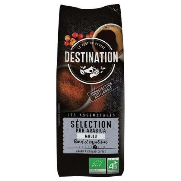 Destination Cafe Molido Seleccion Arabica Bio 250G
