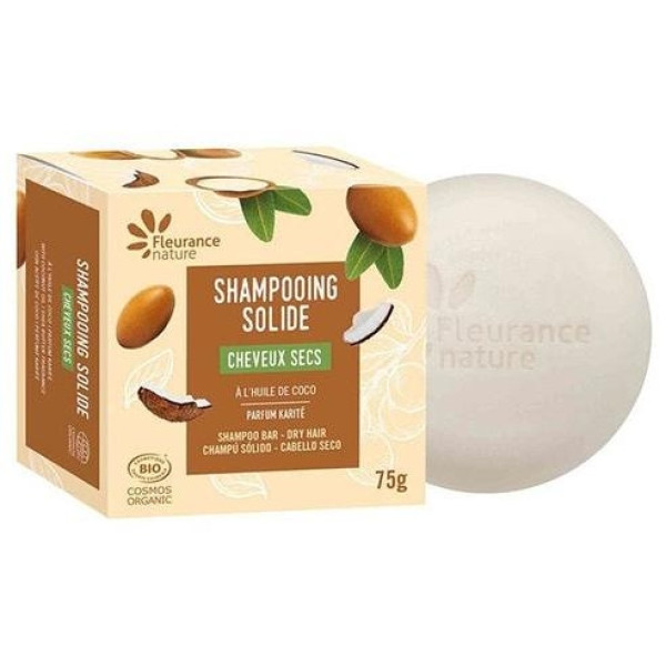 Fleurance Nature Champú Sólido Cabello Seco Coco 75G