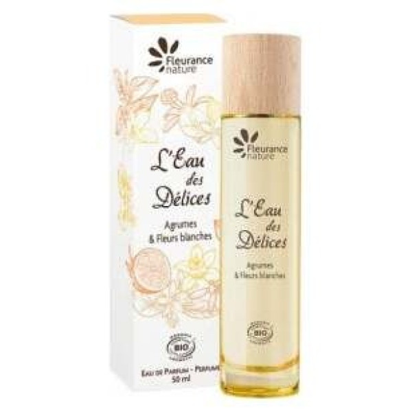 Fleurance Nature Parfum L'Eau Des Delices Bio Agrumes Et Fleurs Blanches 50Ml
