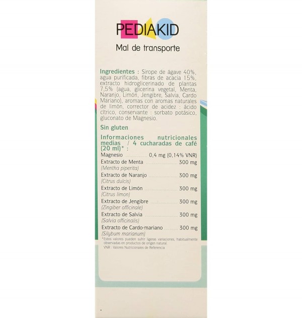 Pediakid Mal De Transporte Jarabe (1 Envase 125 Ml)