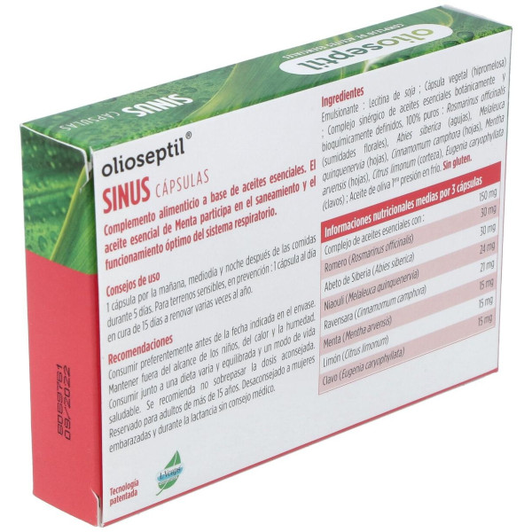 Olioseptil Nariz Y Garganta 15Cap.