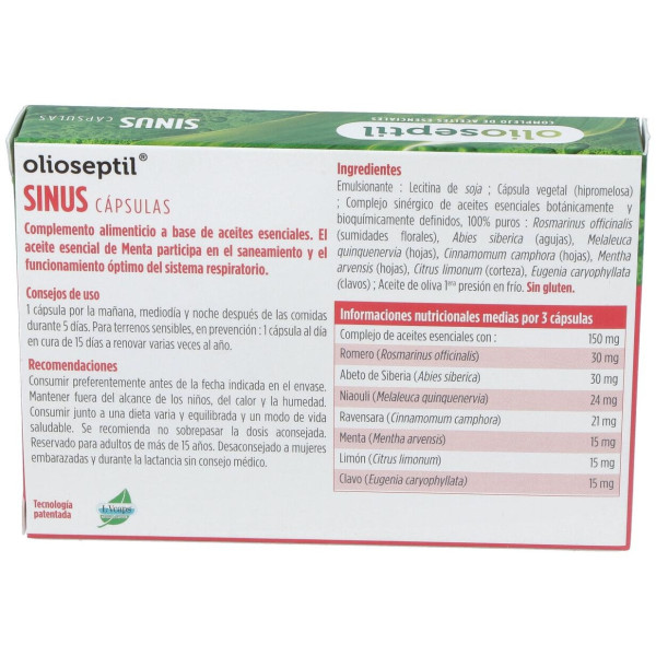 Olioseptil Nariz Y Garganta 15Cap.