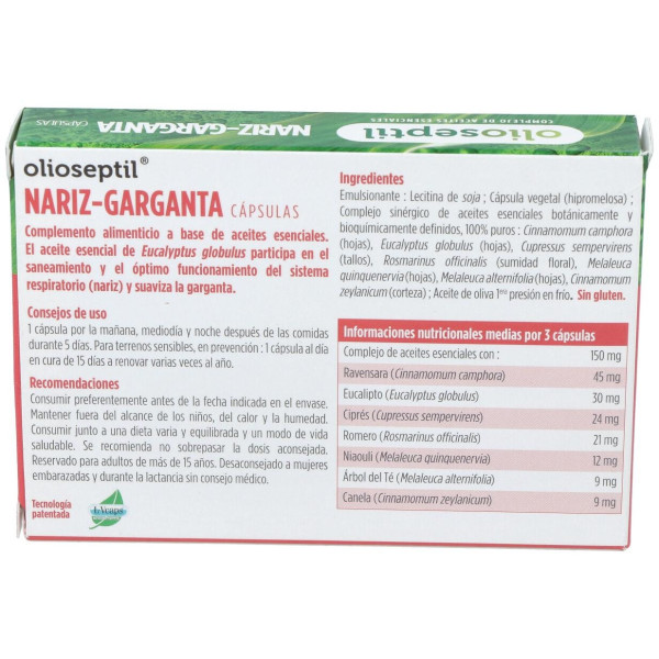 Olioseptil Sinus 15Cap.