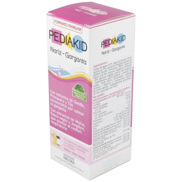 Pediakid Nariz-Garganta Jarabe 250Ml.