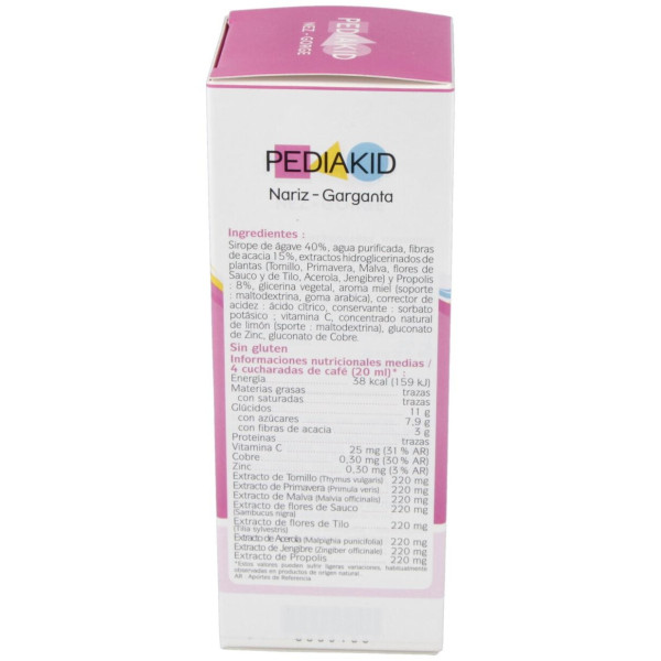 Pediakid Nariz-Garganta Jarabe 250Ml.