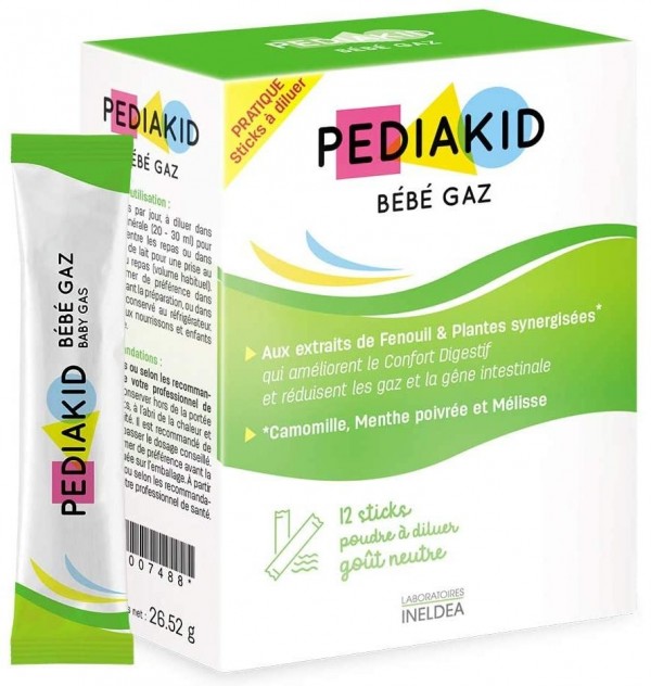 Pediakid Bebe Gas (12 Sticks)