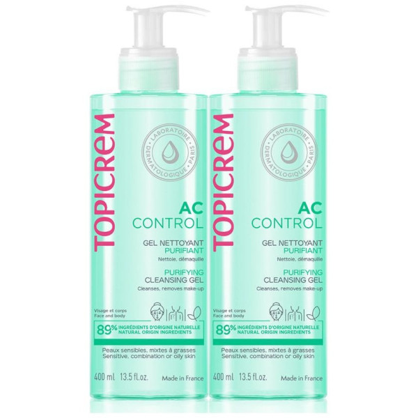 Ac Gel Limpiador Purificante Pack 2 X 400 Ml