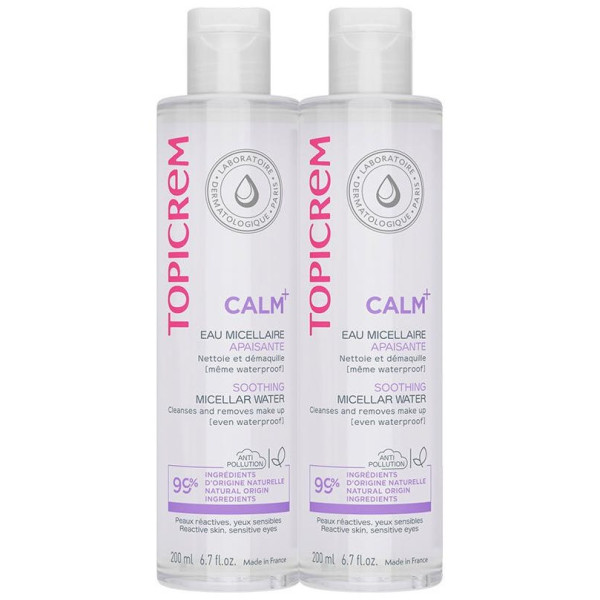 Calm+ Agua Micelar Calmante Pack 2 X 200 Ml