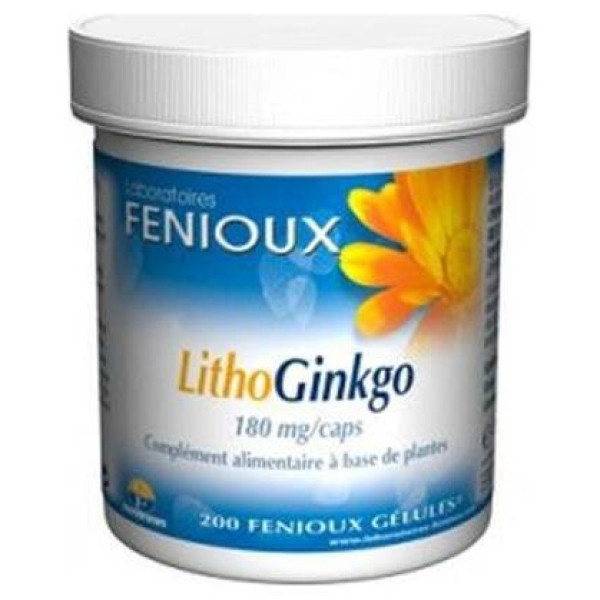 Fenioux Litho Ginko 180Mg 200Caps