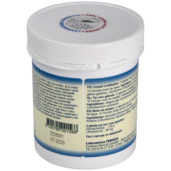 Fenioux Litho Escholtzia 240Mg 200Caps