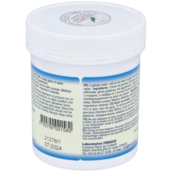 Genciana Melisa 200Cap.