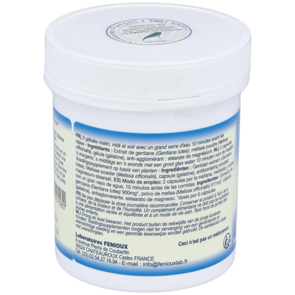 Genciana Melisa 200Cap.