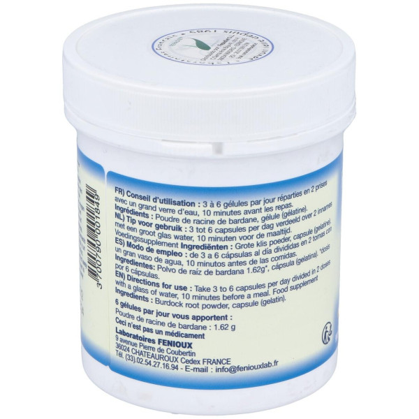 Fenioux Bardana 270Mg 200Caps