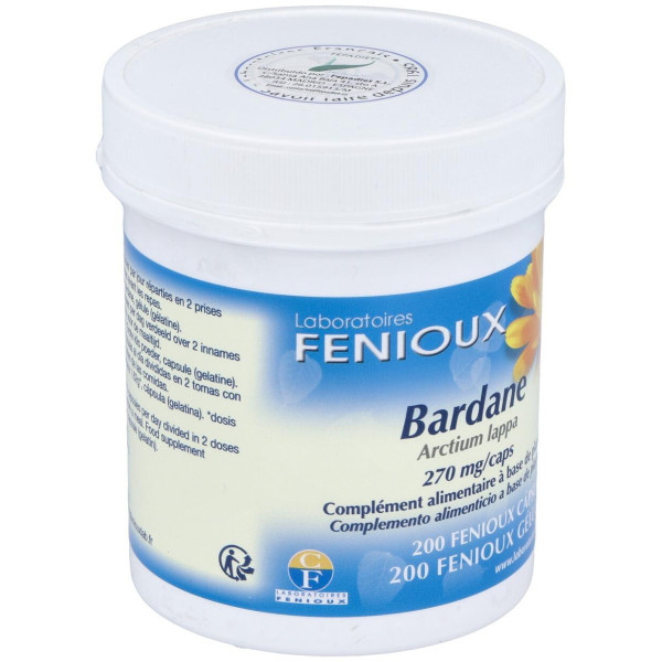 Fenioux Bardana 270Mg 200Caps
