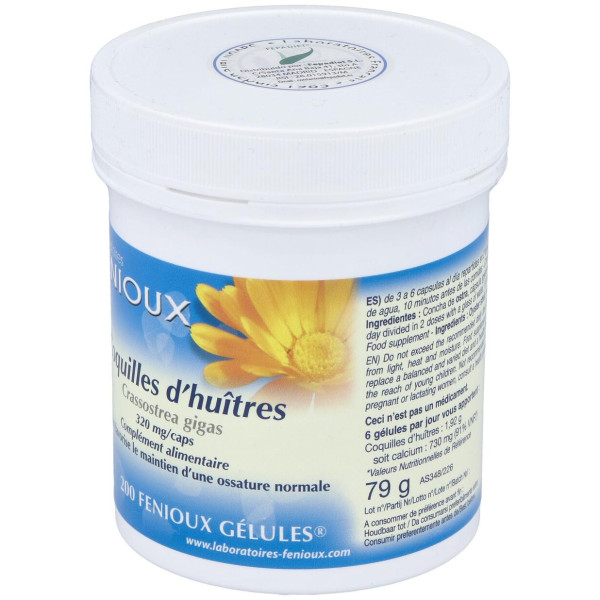 Fenioux Concha Ostra 320Mg 200Caps