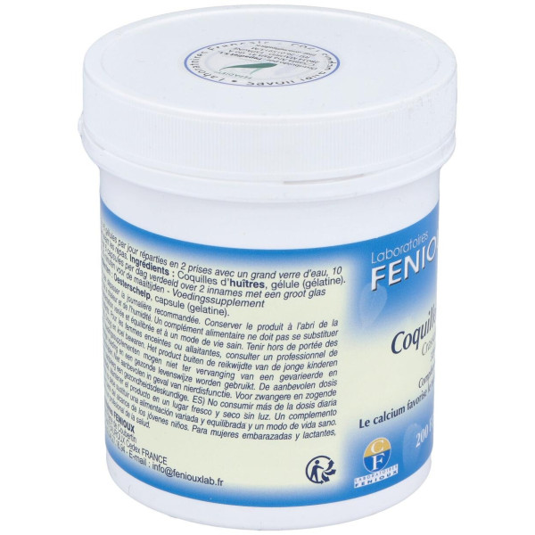Fenioux Concha Ostra 320Mg 200Caps