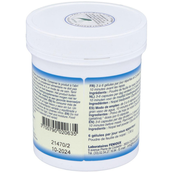 Fenioux Nopal 250Mg 200Caps