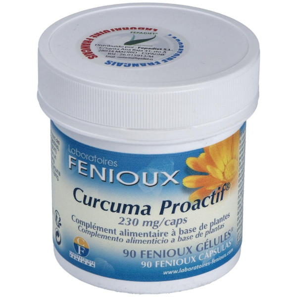 Fenioux Curcuma Proactif 230Mg 90Caps