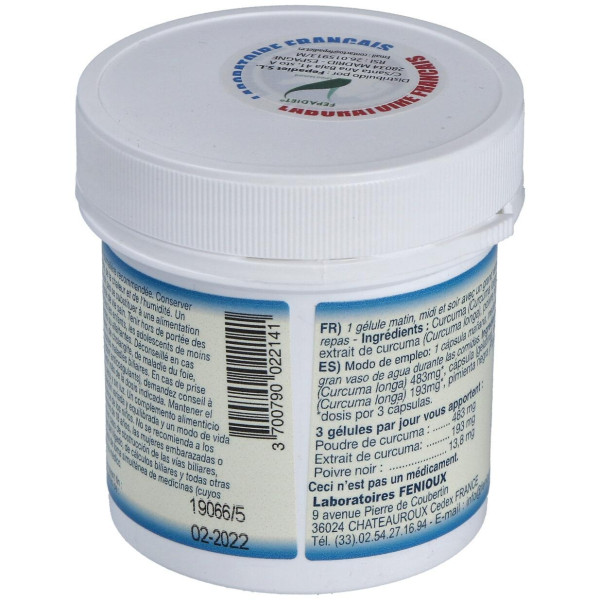 Fenioux Curcuma Proactif 230Mg 90Caps