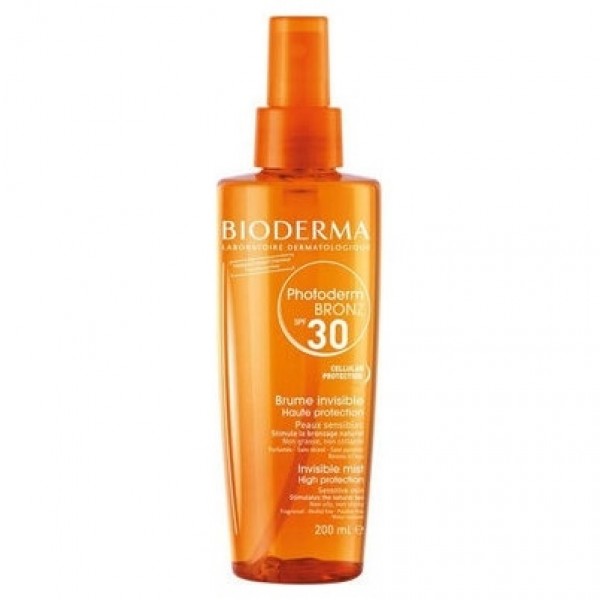 Bioderma Photoderm Huile Bronz Aceite Seco Invisible Spf30 Spray 200Ml