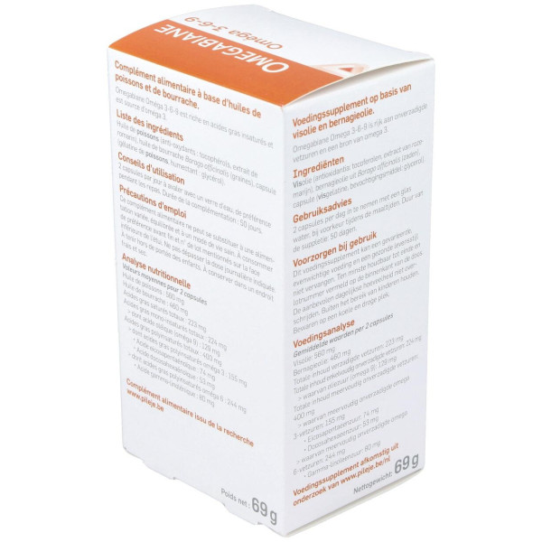 Omegabiane Omega 3-6-9 100Cap.