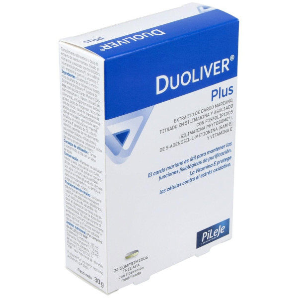 Pileje Duoliver Plus 24 Comprimidos