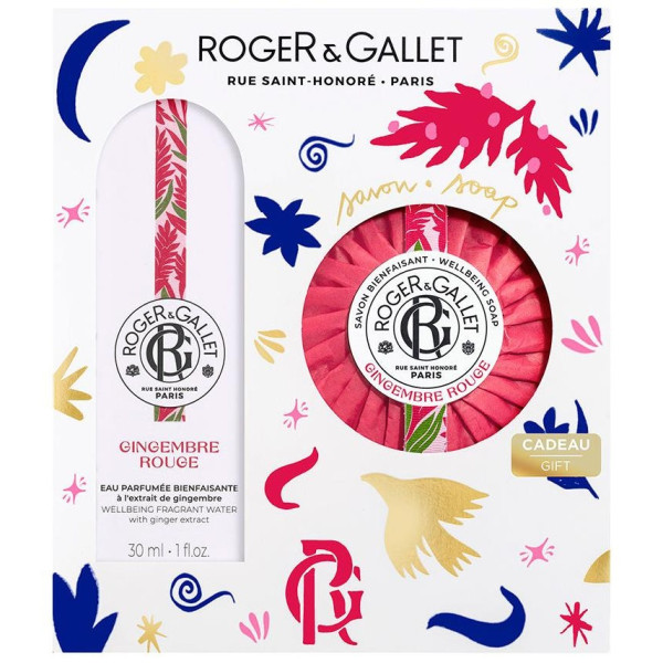 Gingembre Rouge Agua Perfumada Bienestar Estuche 2 Pz 2