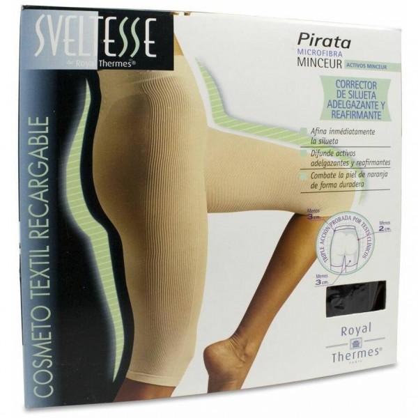 Sveltesse Panty Pirata Reductor Negro Talla Xxl, 1 Ud