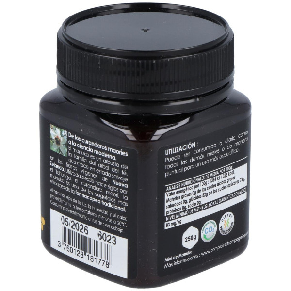 Miel De Manuka Iaa5+ 250Gr.