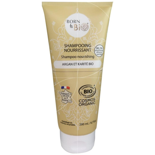 Born To Bio Champu Nutritivo Argan Y Karite Bio 200Ml