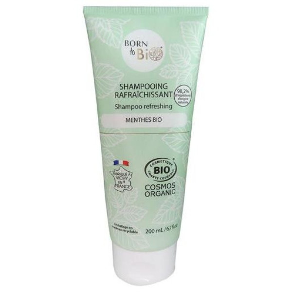 Born To Bio Shampoo Refreshing Greasy Hair 200Ml