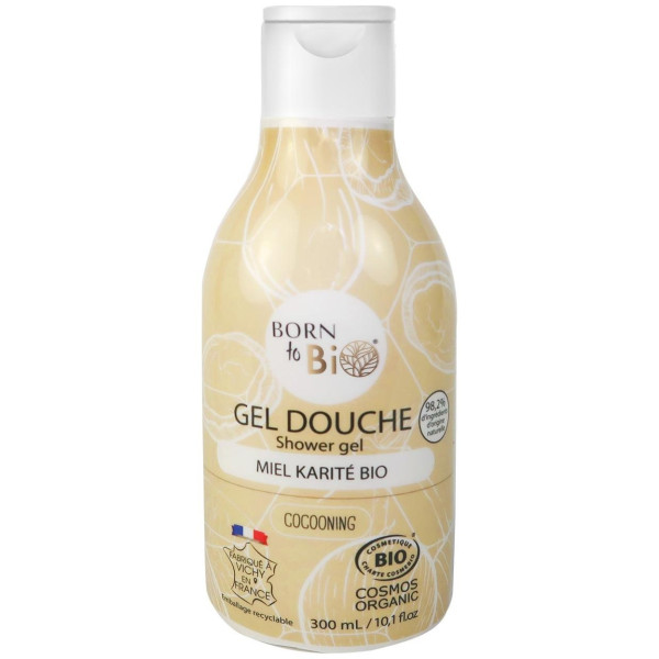 Gel de Ducha Miel Karite Bio 300ml - Born To Bio