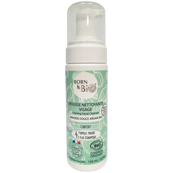 Born To Bio Espuma Limpiadora Piel Normal Bio 150Ml