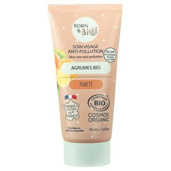 Born To Bio Cuidado Facial Antipolucion Piel Grasa Bio 50Ml