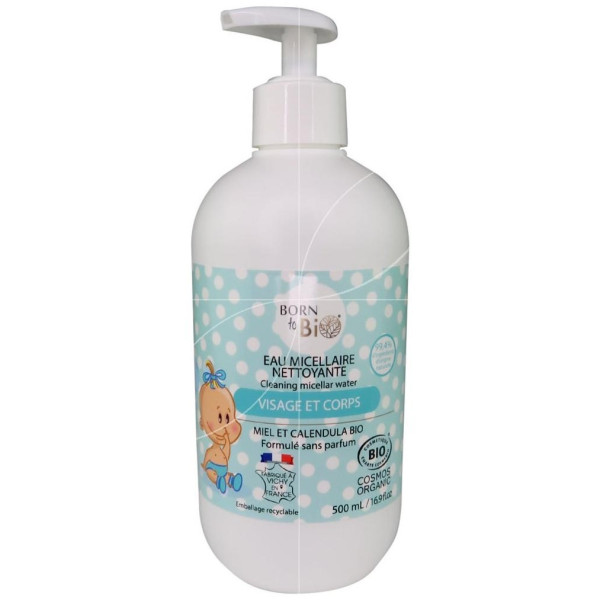 Born To Bio Agua Limpiadora Bebe Bio 500Ml