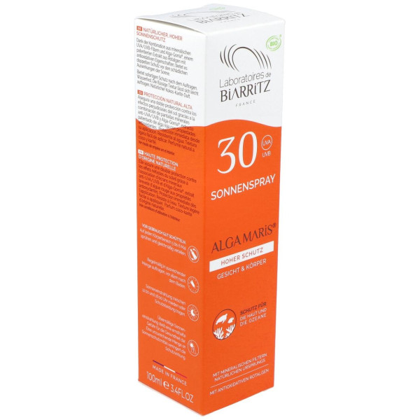 Alga Maris Crema Cara Y Cuerpo Spf30 Spray 100Ml