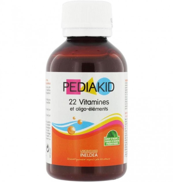 Ineldea Pediakid 22 Vitaminas & Oligoelementos (1 Envase 125 Ml)