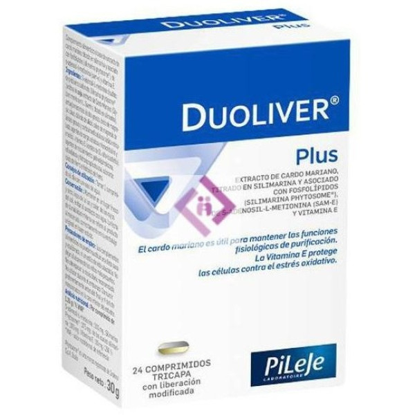 Pileje Duoliver Plus 24 Comprimidos