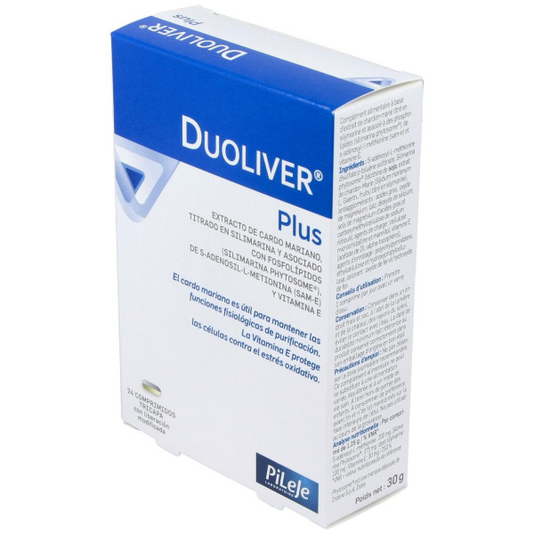 Pileje Duoliver Plus 24 Comprimidos